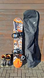 tavola snowboard + scarponi 