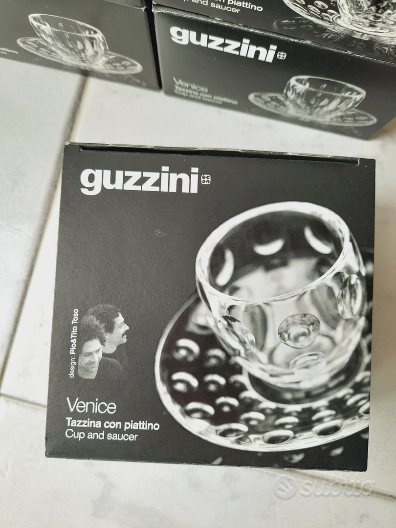 Tazzina da caffè con piatto Venice Guzzini