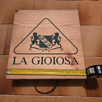 CASSETTA LEGNO "LA GIOIOSA" VUOTA