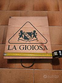 CASSETTA LEGNO "LA GIOIOSA" VUOTA
