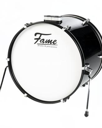 GRAN CASSA 20"x 16" FAME NERA - IMBALLATA