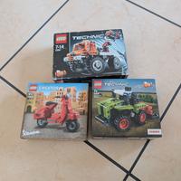 Lotto Lego Technic 42102 + 9390 + Creator 40517