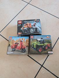 Lotto Lego Technic 42102 + 9390 + Creator 40517