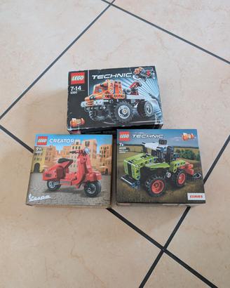 Lotto Lego Technic 42102 + 9390 + Creator 40517