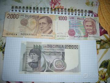 10000/2000/1000 Lire