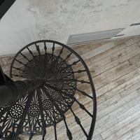 Scala a chiocciola in ghisa