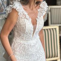 Abito da sposa bianco Nicole Milano taglia 42