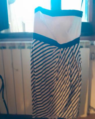vestito Reiss bianco e nero