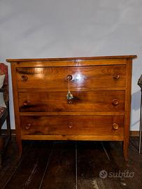 Cassettone lucchese Luigi XVI tardo ‘700 in cilieg