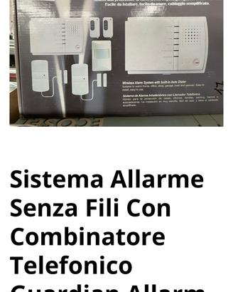 Sistema antifurto guardian senza fili