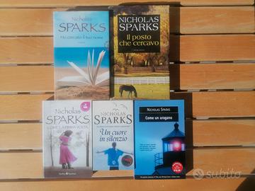 Lotto 5 romanzi Nicholas Sparks