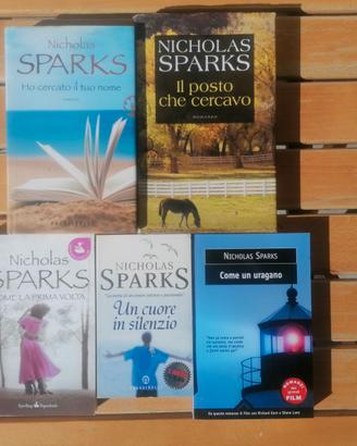 Lotto 5 romanzi Nicholas Sparks
