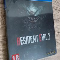 ps4 resident evil 2 steelbook in buone condizioni 