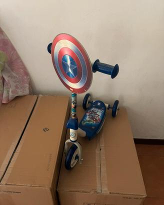 Monopattino Marvel Captain America – bambino