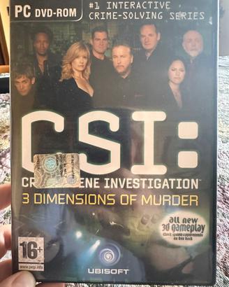 Pc game CSI 3 dimensions of mirder