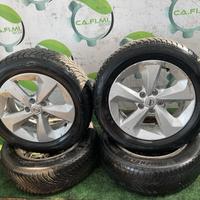 4 CERCHI IN LEGA NISSAN Qashqai Serie 215/60R17 (1