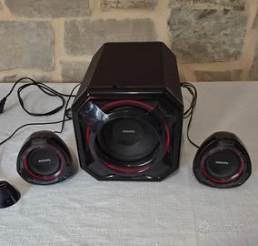 Casse Philips 2.1 per PC, Speaker + Subwoofer