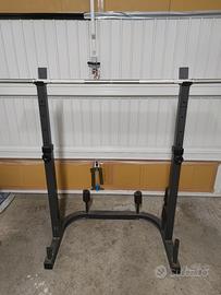half rack + bilanciere