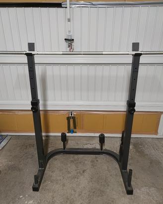 half rack + bilanciere