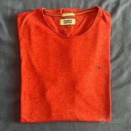 Tommy Hilfiger maglia mezza manica rossa taglia M