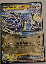 Carta Pokemon Miraidon EX Teracristal 220 PS