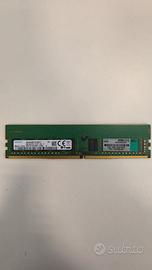 RAM 8GB Samsung DDR4 ECC