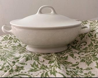 antica zuppiera societa ceramica italiana Laveno