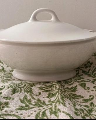 antica zuppiera societa ceramica italiana Laveno