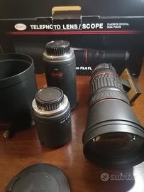 Teleobiettivo/Telephoto Lens by Kowa Kit Nikon 