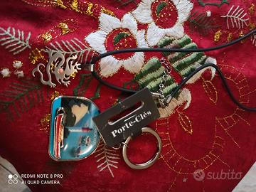 collana con porta chiave