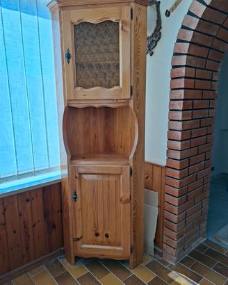 Vetrina legno abete 