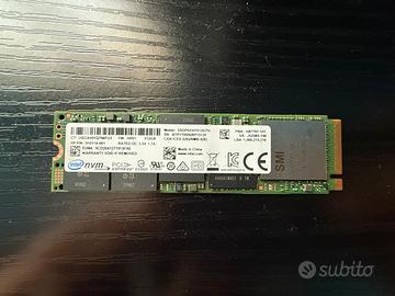 SSD Intel Nvme 512GB M2