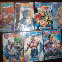 MANGA CYBER BLUE  completo