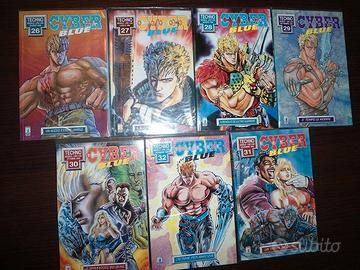 MANGA CYBER BLUE  completo