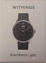 Orologio withings scanwatch light