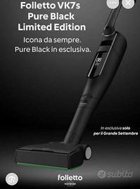 Folletto VK7s Black Limited Edition