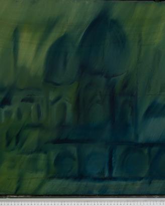 Quadro Cattedrale verde