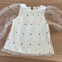 Maglietta blusa bambina Zara tg 6 anni
