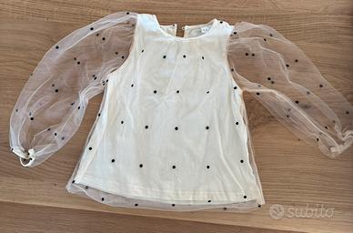 Maglietta blusa bambina Zara tg 6 anni