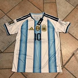 Maglia Argentina Messi Mondiali  TG L – Nuova