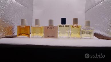 6 MINIATURE VINTAGE PROFUMO GHERARDINI