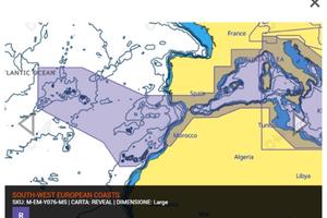 C-MAP Cartografia REVEAL - NUOVA E SIGILLATA