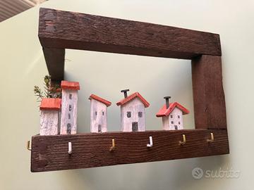 Portachiavi a muro artigianale