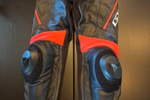 Pantaloni moto in pelle Dainese Delta3 tg 52