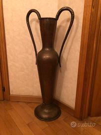 Portaombrelli d’ottone rame battuto