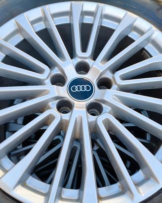 cerchi e pneumatici 225/55 r18 v originali audi