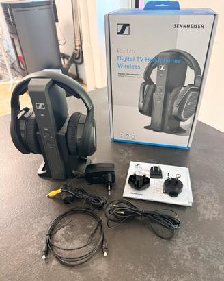 Sennheiser RS 175 Cuffie Wireless TV Come Nuove