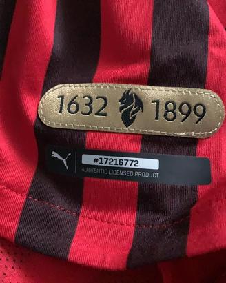 Maglia milan 120 anni