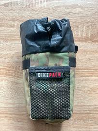 Borsa borraccia manubrio Bikepack camo