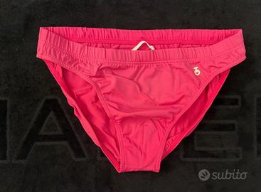 Slip da mare uomo fucsia taglia L